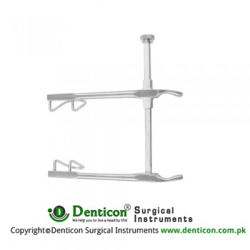 Gosset-Baby Retractor Stainless Steel, 12.5 cm - 5" Spread - Lateral Blades Size 120 mm - 40 x 30 mm